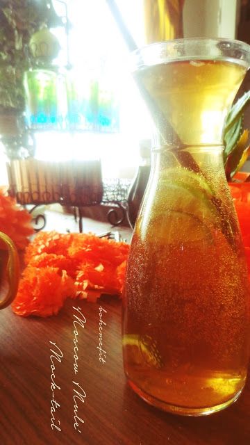 Mock Tail Moscow Mule Bohemefit Yule A Winter Mock Tail Moscow Mule Bohemefit Yule