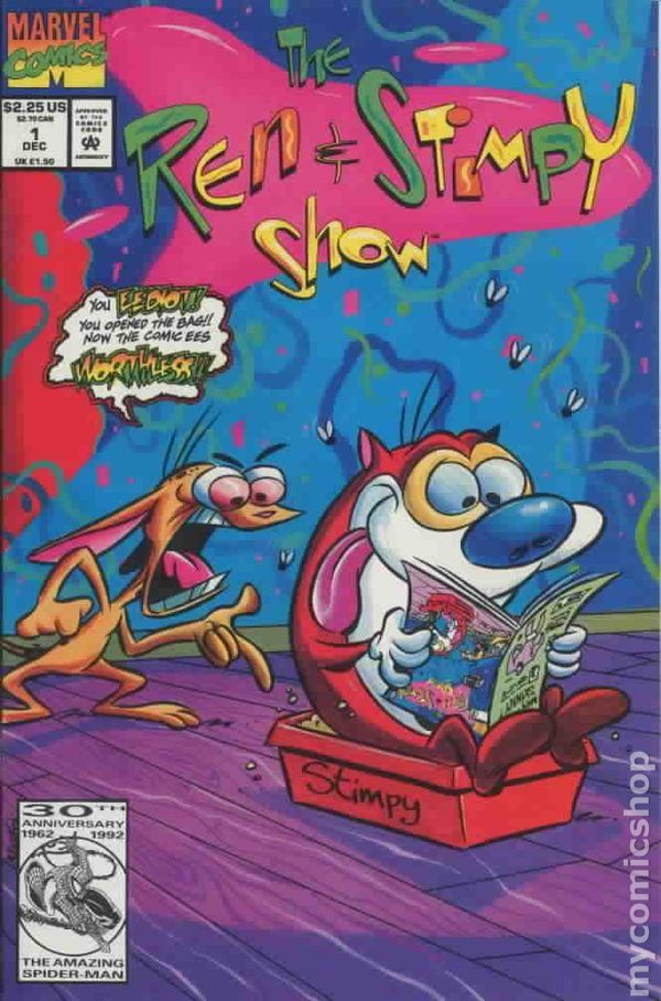 Ren And Stimpy Show 1992 Comic Books Comics Marvel Comic Books Comic Books