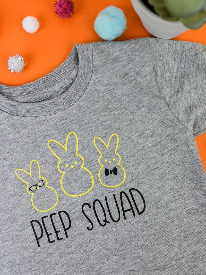 Download Peep Squad Easter T-Shirt | Easter shirts vinyl, Easter t ...