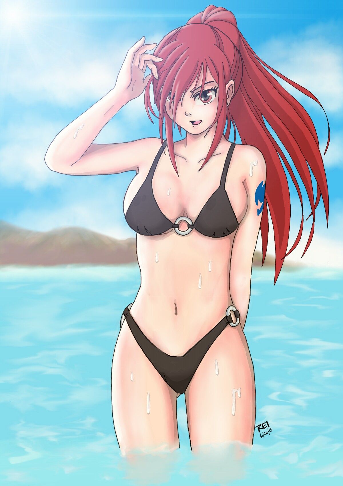 Nude erza