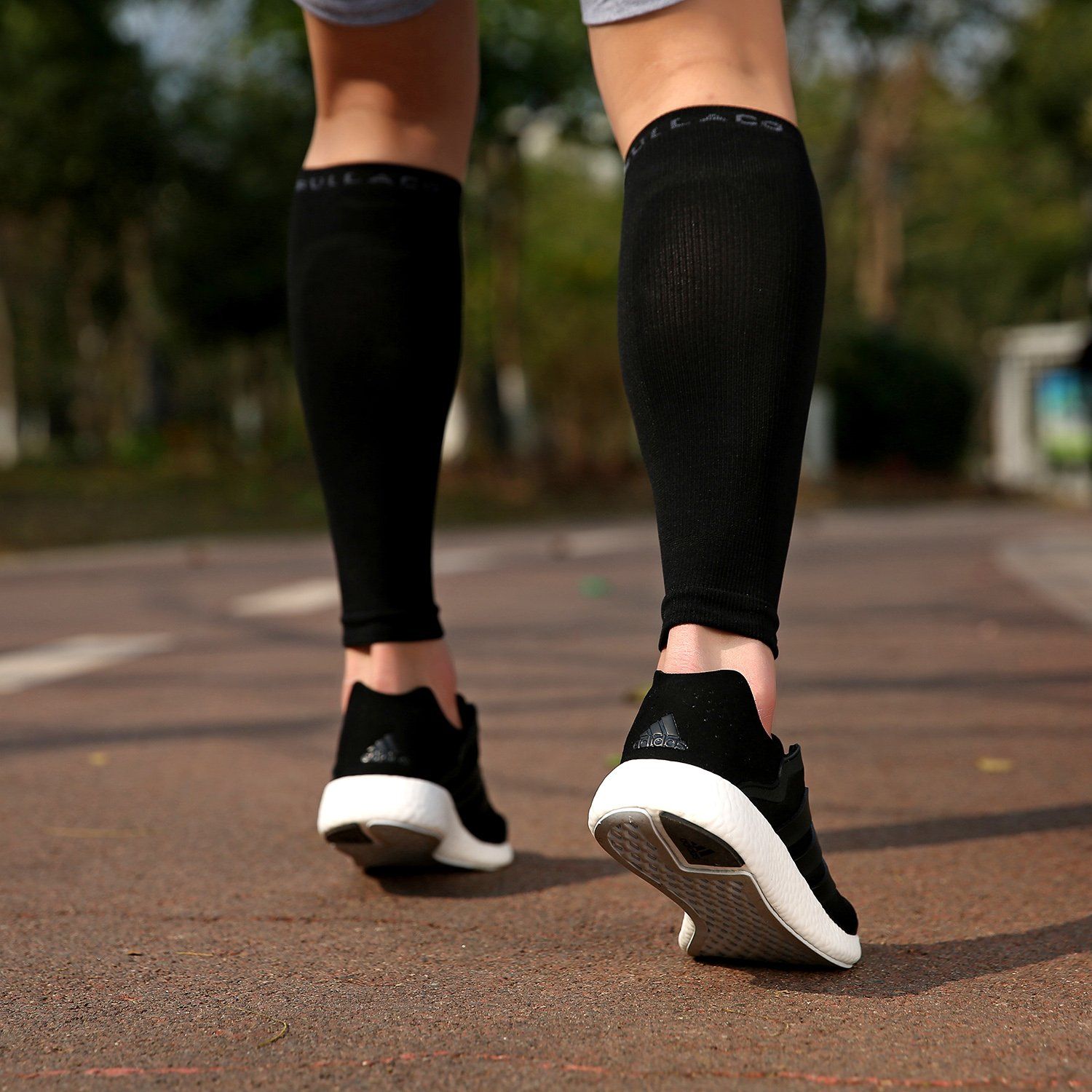 Calf Compression Sleeves Ristake Leg Compression Socks for Runners/&Shin Splint