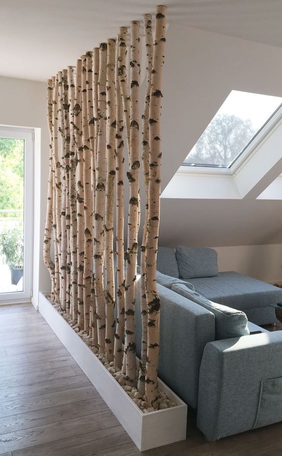 Decorazioni arredo con materiali naturali: 20 idee del migliore fai da te per riciclare! Diy Home Decor On A Budget, Handmade Home Decor, Diy Handmade, Handmade House, Living Room Decor, Bedroom Decor, Birch Bedroom, Design Bedroom, Living Area