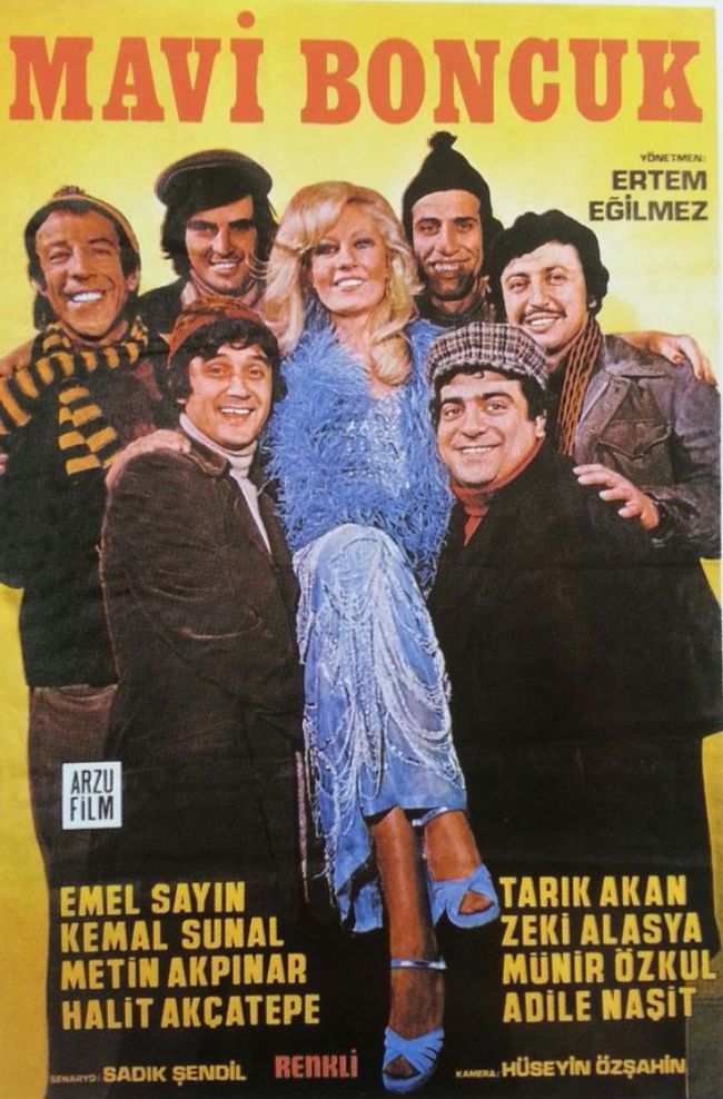Mavi Boncuk Filmi Afisi Film Retro Logolar Boncuk