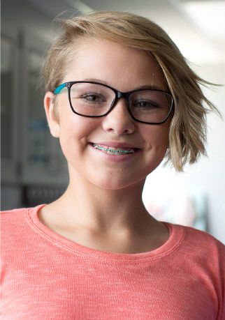 Cute teens with braces glasses have removed Necessary Cute teens with braces glasses
