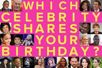 Which Celebrity Do You Share A Birthday With Celebrity Quizzes Birthday Quizzes Zimbio Quizzes