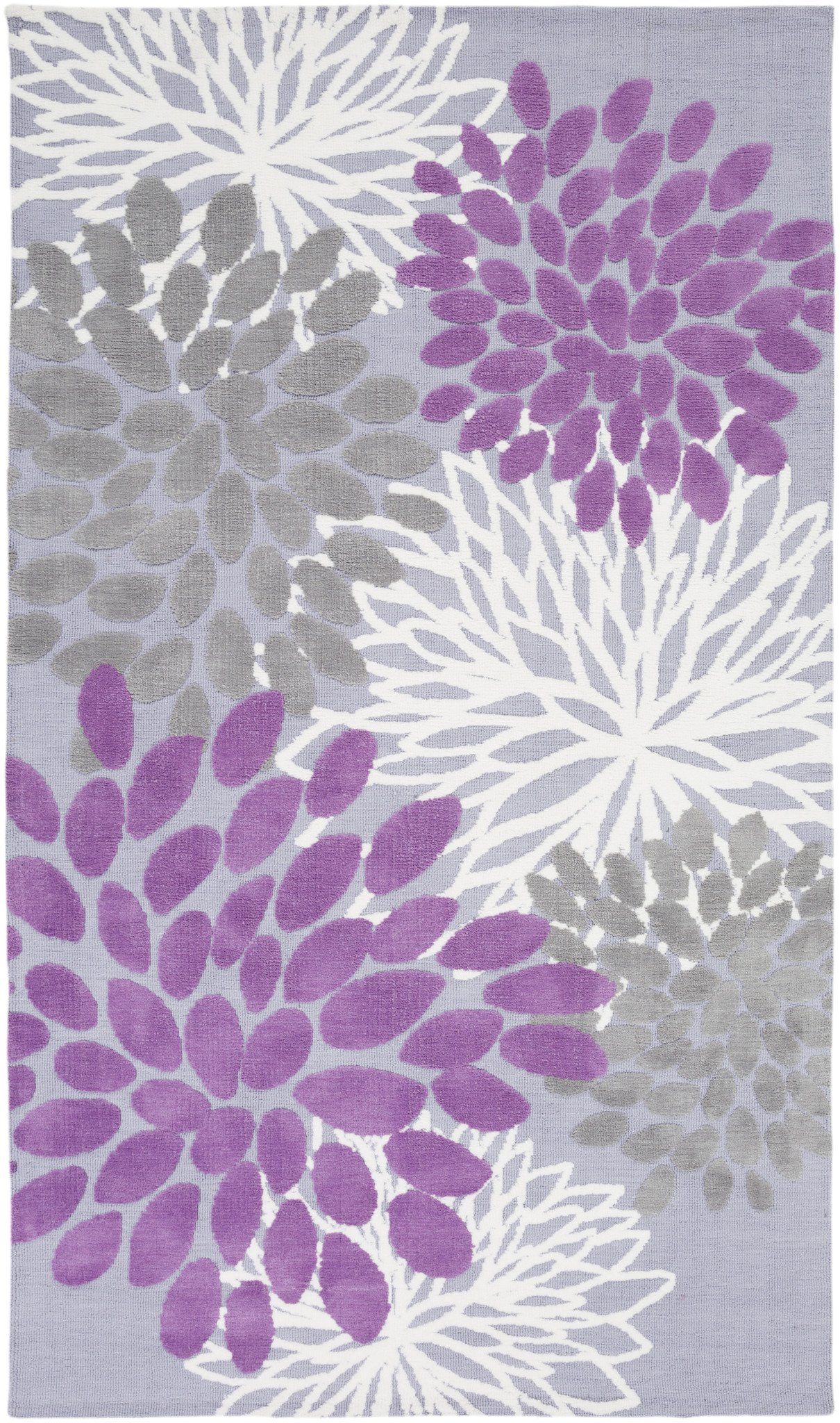 Aail Kids Area Rug Purple By Surya Abi9055 58 Office Black Greys Childrens Ivory Whites Purples Rugs Surya Aail Kids Area Rug Purple Abi9055 23 888473218500 54 60
