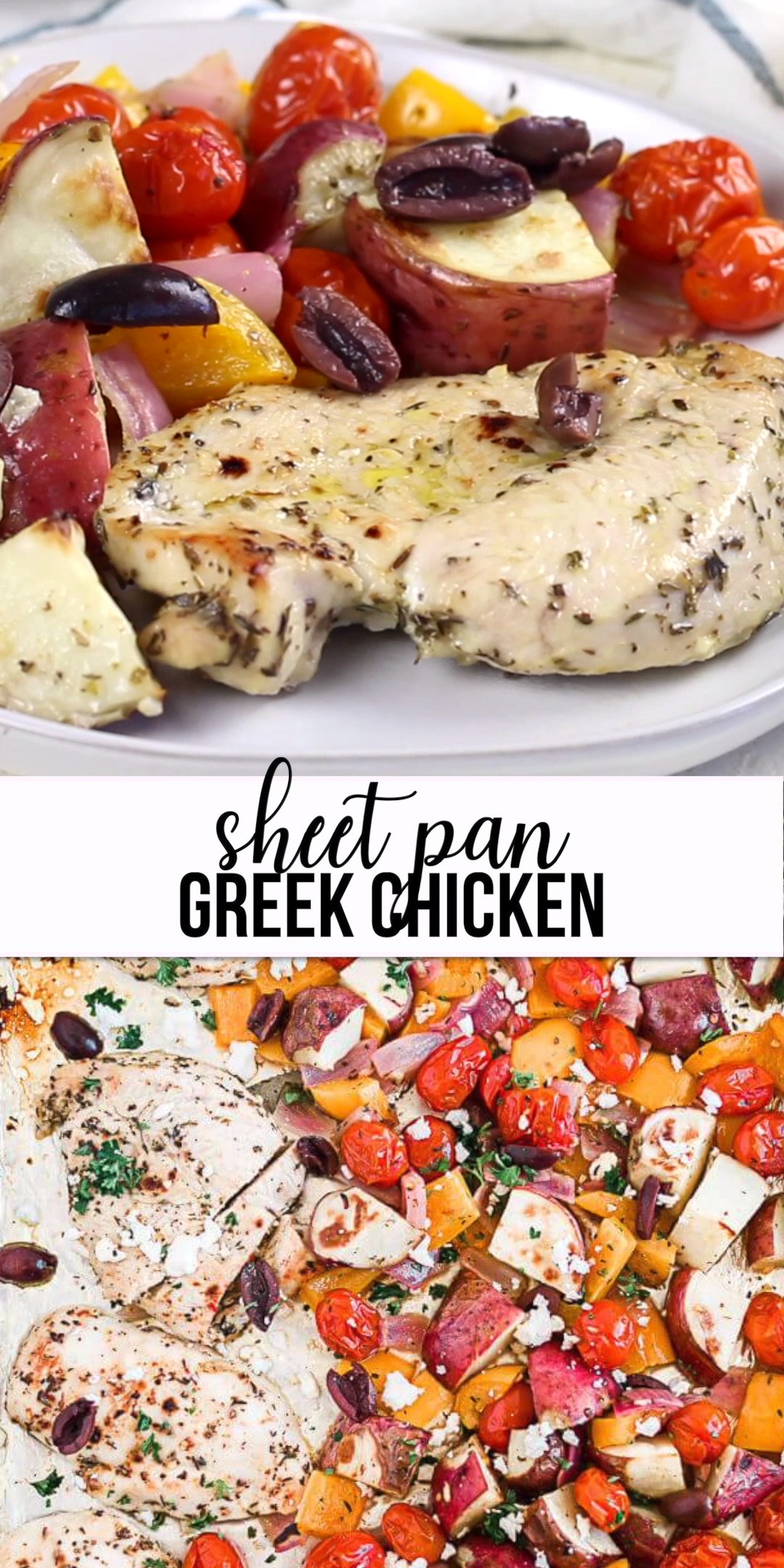 One Pan Greek Chicken