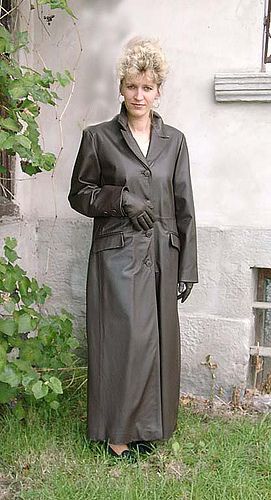 leather trenchcoat orgasm wife Leather trenchcoat orgasm wife