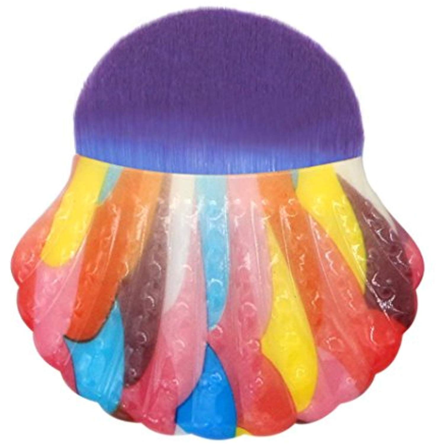 Ourhomer Shell Makeup Brush Fishtail Bottom Brush Powder