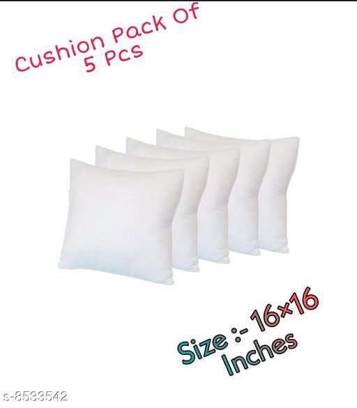 Cushions & Cushion Covers Reliance Fibre Cushion 16×16 Pack of 5 Fabric: Polyester Filling Material: Fiber Multipack: 5 Sizes:Free Size Country of Origin: India Sizes Available: Free Size Catalog Rating: ★4 (272) Catalog Name: Elite Stylish Cushion CatalogID_1442898 C117-SC1108 Code: 424-8533542-9201<> #Interio... Bed Pillows, Cushions, Multipack, Reliance, Baby Care, Country Of Origin, Free Size, Cushion Covers, Marketplace