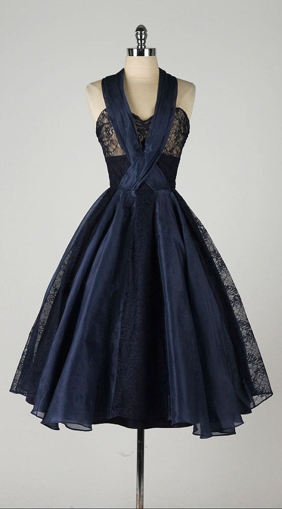 Vintage Blue Dress