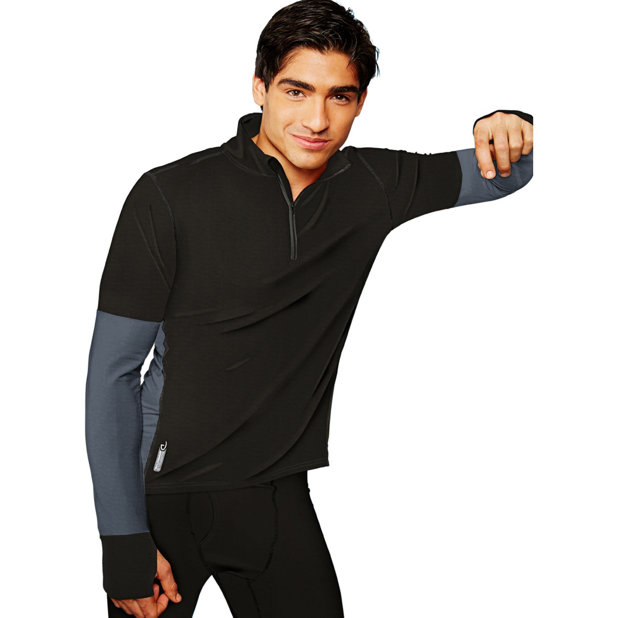 Duofold by Champion Originals Wool-Blend Mens Thermal Shirt/_Blue Jean