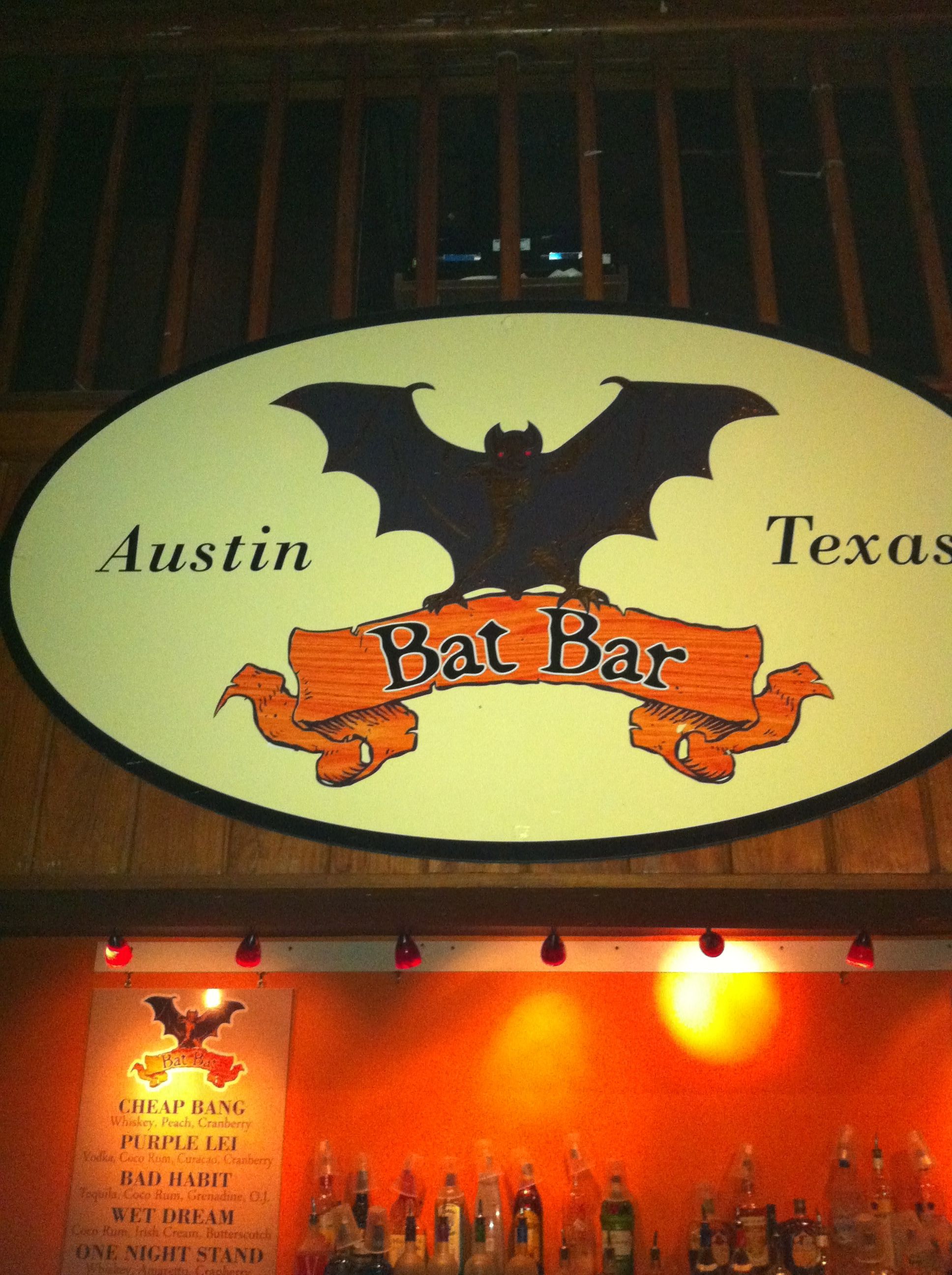 Yay Bat Bar On Sixth Street Austin Tx Random Signage Bat Bar On Sixth Street Austin Tx