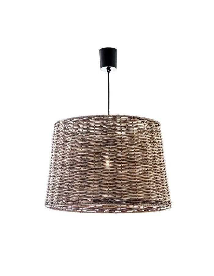 Wicker Large Round Pendant Light Wicker Large Round Pendant Light Chic Chandeliers