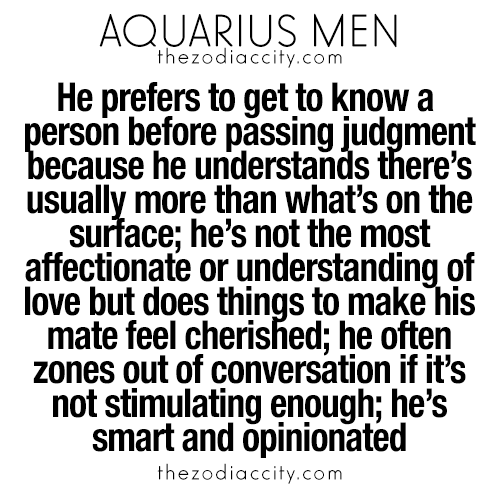 aquarius male horoscope