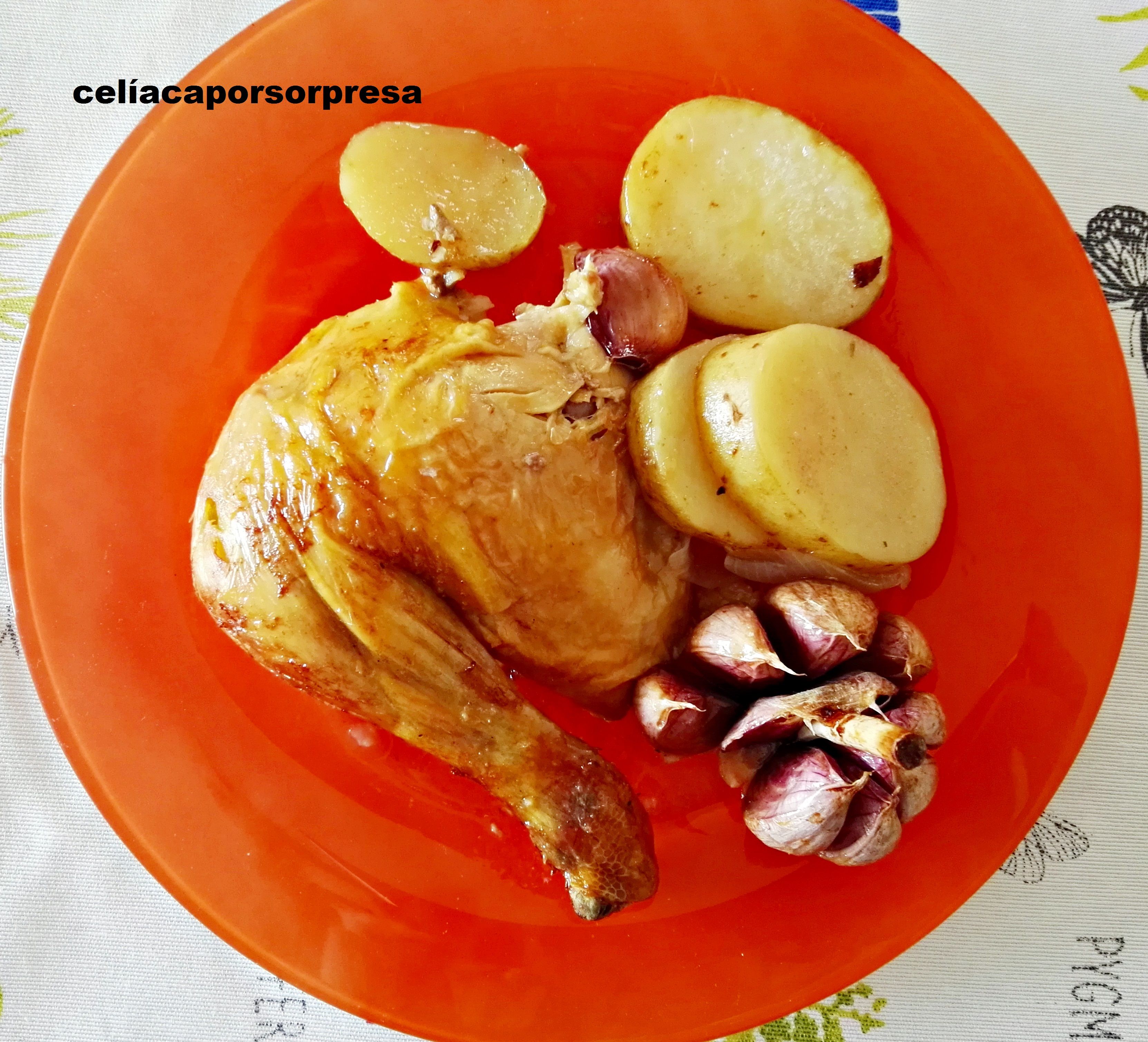 Pollo De Corral Al Horno Pollo De Corral Al Horno Pollo De Corral Recetas Con Carne