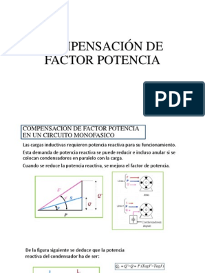 que es el factor de potencia pdf