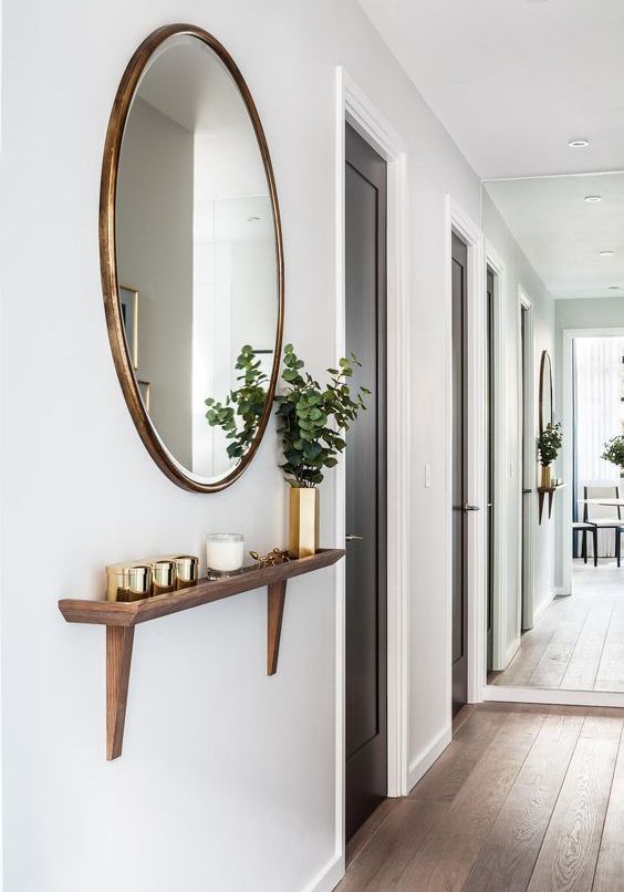 12 Brilliant Small Hallway Ideas #hallwaydecorations
