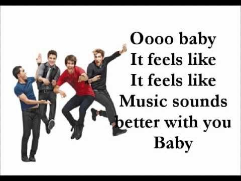 Big Time Rush Music Sounds Better With You Lyrics How To Better Yourself Big Time Rush Rush Music
