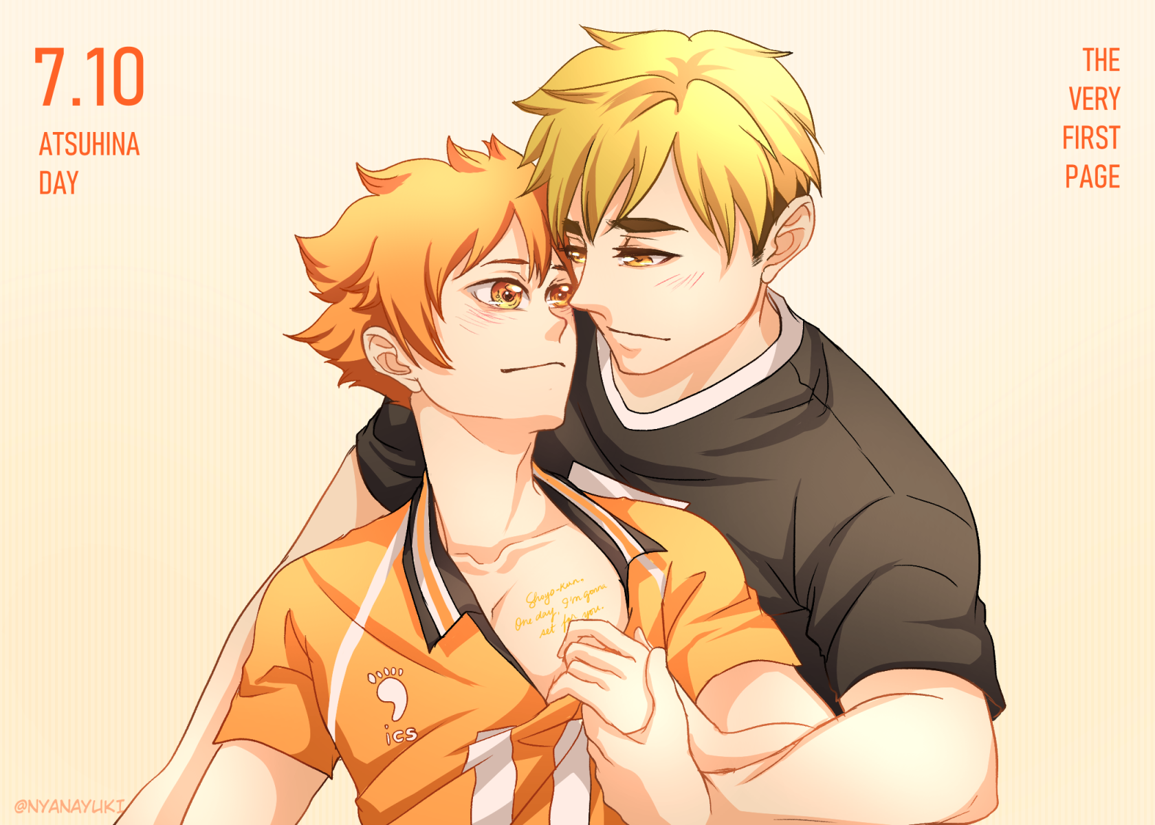 Haikyuu Atsumu X Hinata