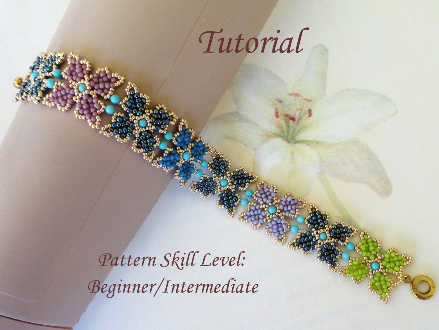 Parva Papilio Beaded Bracelet Beading Tutorials And Patterns Seed Parva Papilio Beaded Bracelet Beading Tutorials By Peyotebeadart