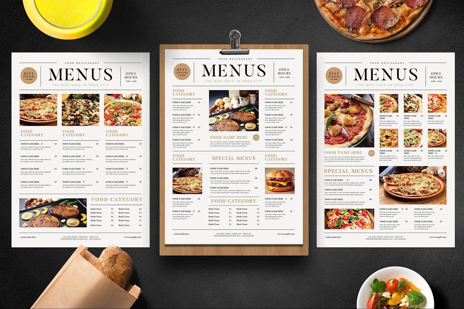 simple food menu food simple menu templates flyer templates menu flyer template