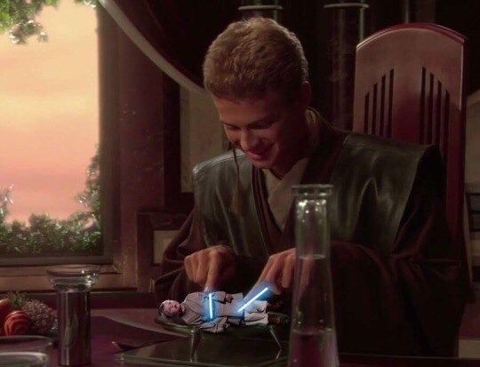 Nineteen 'Phantom Menace' Sh*tposts That Are Incredibly Dumb - Memebase - Funny Memes Prequel Memes, Star Wars Cast, Star Wars Jokes, Hayden Christensen, Star Wars Pictures, Star War 3, Obi Wan Kenobi, Anakin Skywalker, Stupid Memes