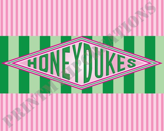Honeydukes Signal - Prompt Down load PDF Printable Signal - 8\ picture about Honeydukes Sign Printable called Honeydukes Indicator - Prompt Down load PDF Printable Indication - 8\