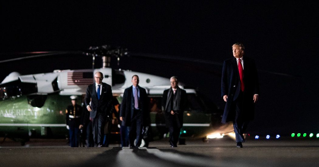 Mocked Abroad And Assailed At Home Trump Returns To Face
