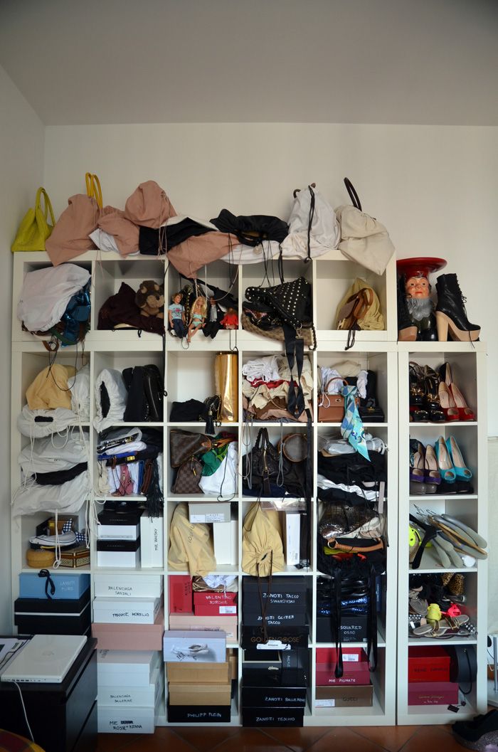 Chiara Ferragni Handbag Storage Decorating The Apartment Chiara Ferragni Handbag Storage