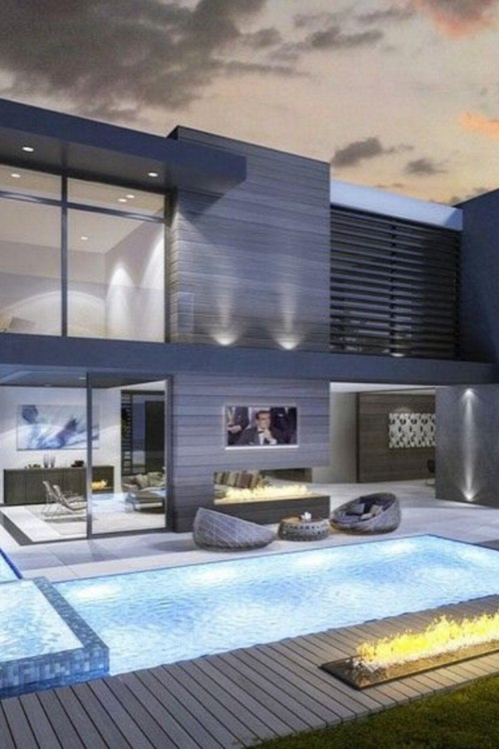 Hilltop contemporary estate designed by vantage design group located in los angeles california courtesy of boss collections