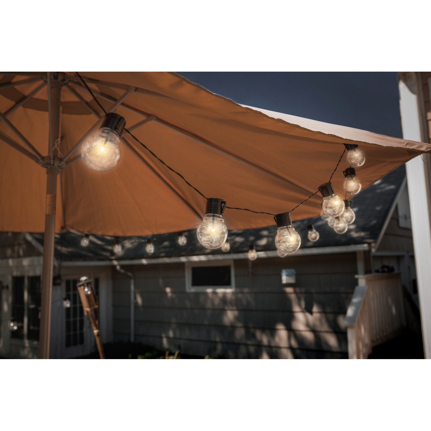 Best Solar Outdoor String Lights Reviews Edison Solar String Lights