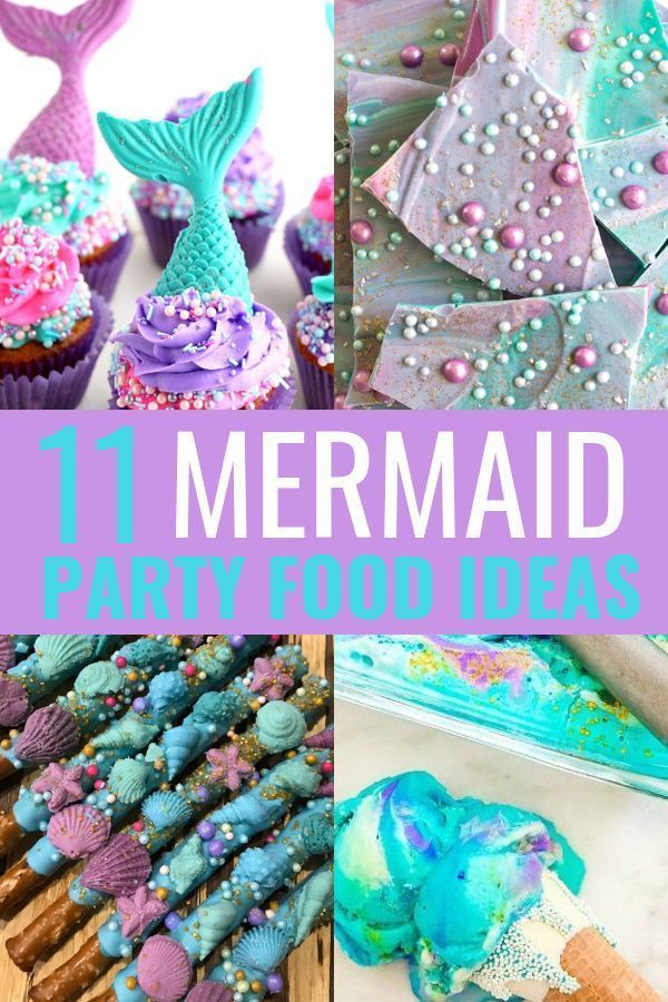 11 Meerjungfrau Party Food-Ideen- 11 Meerjungfrau Party Food Ideen für Ihre G...