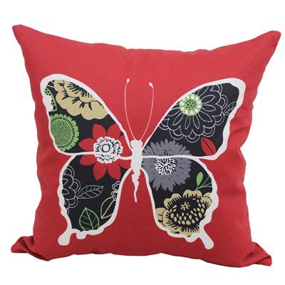 Garden Treasures Floral Butterfly Outdoor Throw Pillow Lowe's Beauteous Lowes Outdoor Decorative Pillows Garden Treasures Floral Butterfly Outdoor Throw Pillow Lowe's Beauteous Lowes Outdoor Decorative Pillows