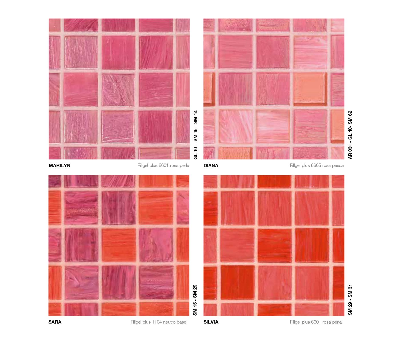 Blends Pinterest Mosaic Tiles And Gl New Blends 20 Mosaic From Bisazza