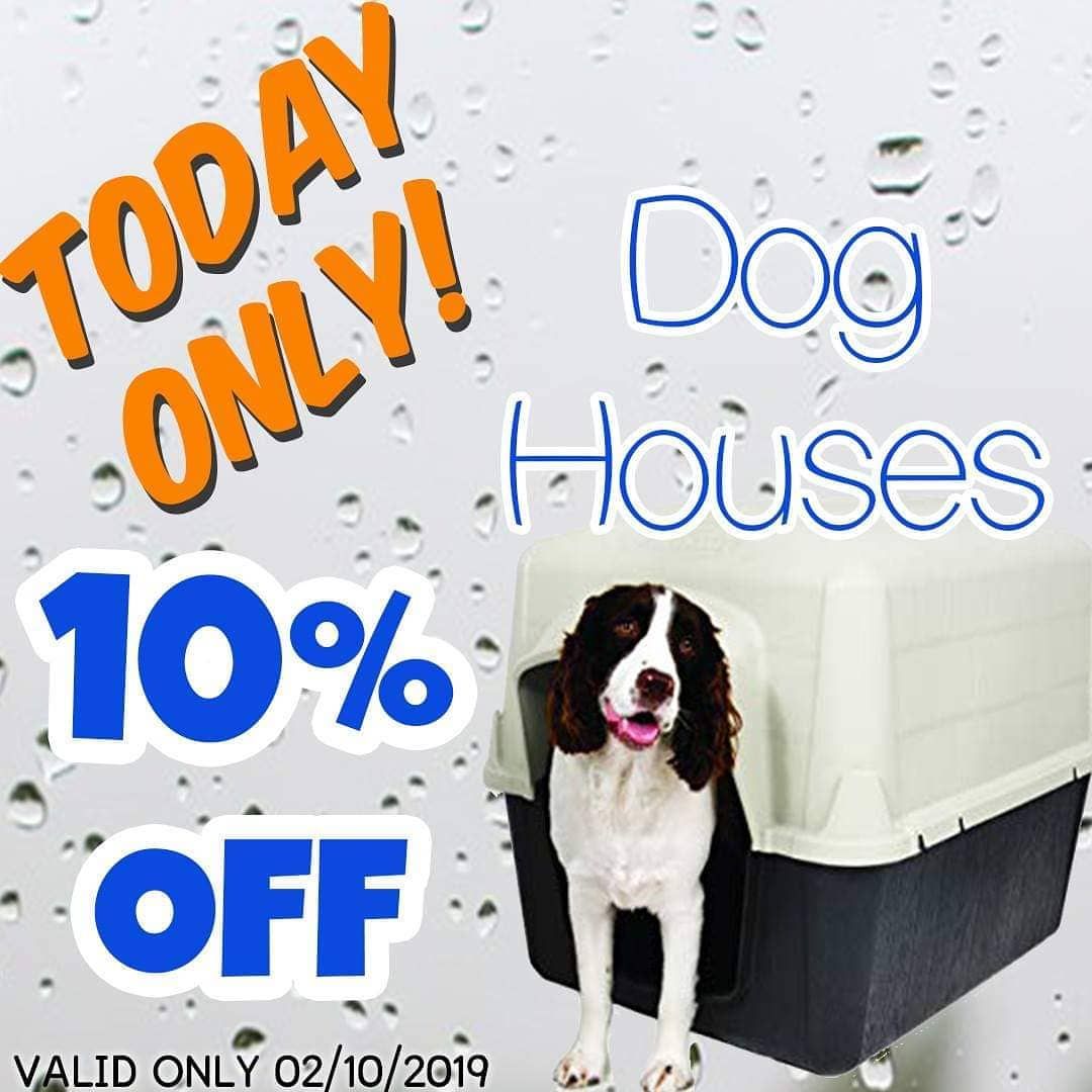 Today Only Get 10 Off Any Dog House Keep Your Fur Babies Warm