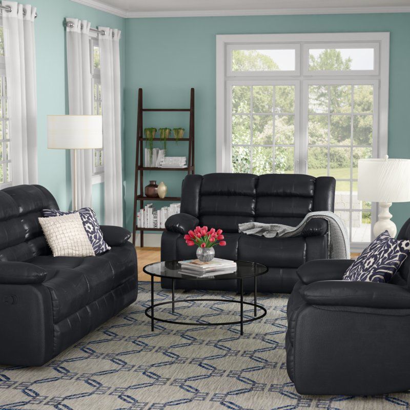 Hamlin Reclining 3 Piece Living Room Set Sets Collections Piece Living Room Set, Studio Collection 3 Piece Furniture Set