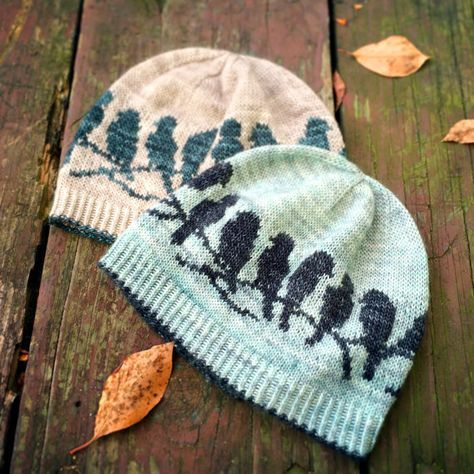 PDF Knitting Pattern - Passerine Hat #crownscrocheted