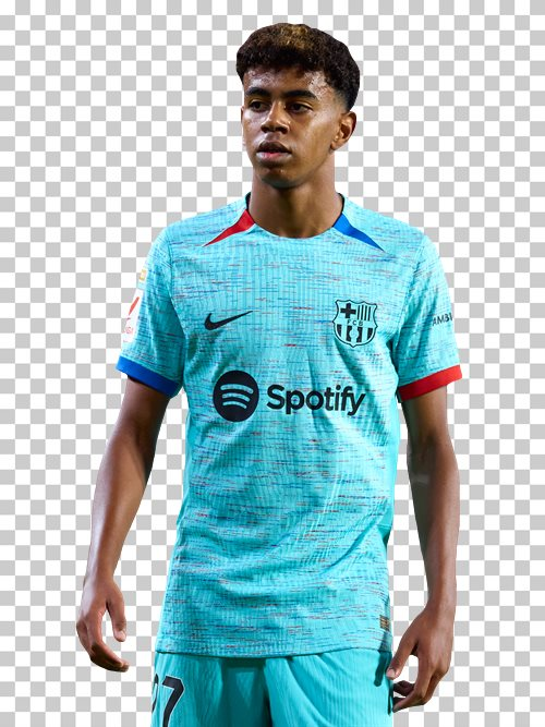 Lamine Yamal transparent png render free | Fc barcelona, Barcelona, Fc