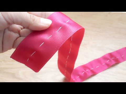 Amazing Ribbon Art|Easy DIY Ribbon Flowers|Hand Embroidery Ribbon Work|Cloth Flowers|Quicky Crafts - YouTube Diy Lace Ribbon Flowers, Ribbon Flower Tutorial, Bows Diy Ribbon, Ribbon Embroidery Tutorial, Handmade Flowers Fabric, Cloth Flowers, Ribbon Art, Silk Ribbon Embroidery, Hand Embroidery