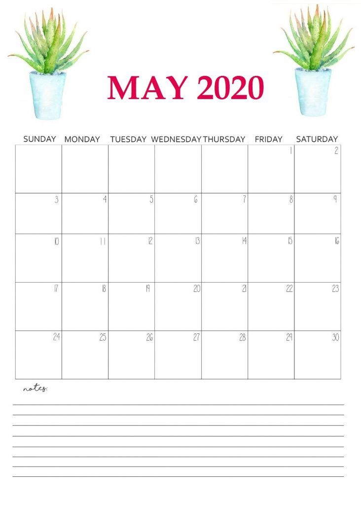 Printable May 2020 Wall Calendar Printable Calendar Template Printable May 2020 Wall Calendar Printable Calendar Template