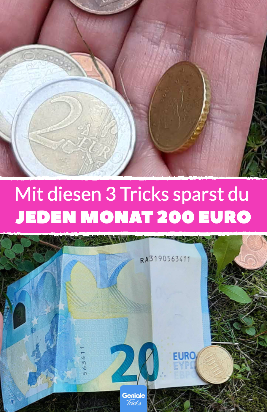 Mit diesen 3 Tricks sparst du jeden Monat 200 Euro