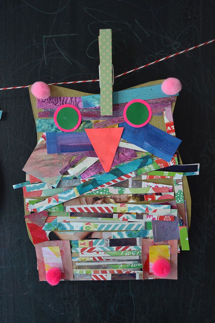 Lesson 2: Using Recycled Materials for Collage 