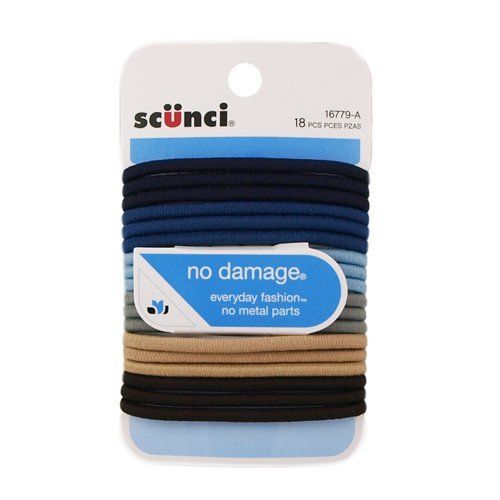 Scunci Small Style Hair Rubber Bands Black Sold In Packs Of 3 Click On The Image For Additional Details Hair Hair Rubber Bands Rubber Bands Makeup Remover