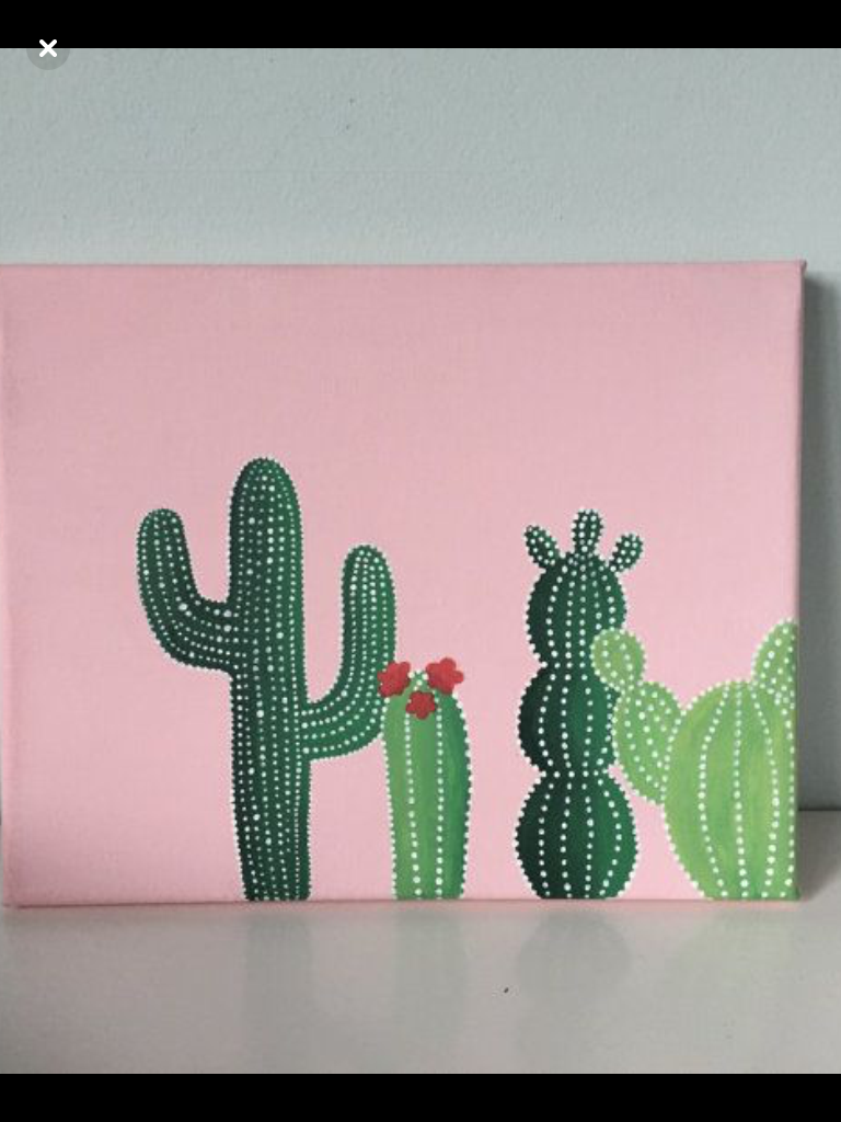 Pin by #CalliHaynes;) 🏼 🏼😜😜 on Canvas Art | Cute canvas paintings, Diy