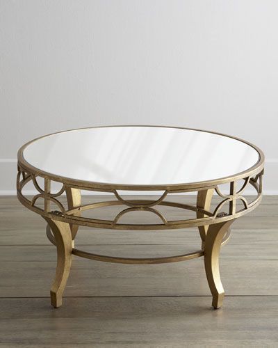 Lena Mirrored Top Coffee Table Traditional Antique Tables Glass - Gold Coffee Table Mirrored Top Lena Mirrored Top Coffee Table Traditional Antique Tables Glass - Gold Coffee Table Mirrored Top