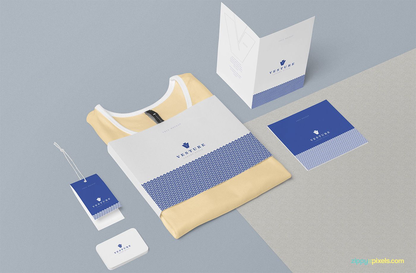 Download Free Fashion Branding Mockup Scene on Behance | Branding ...