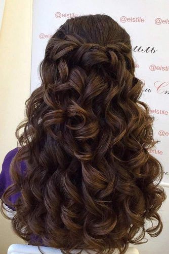 30 HALF UP HALF DOWN BRAIDMAID HAIRSTYLES - Frisuren Ideen