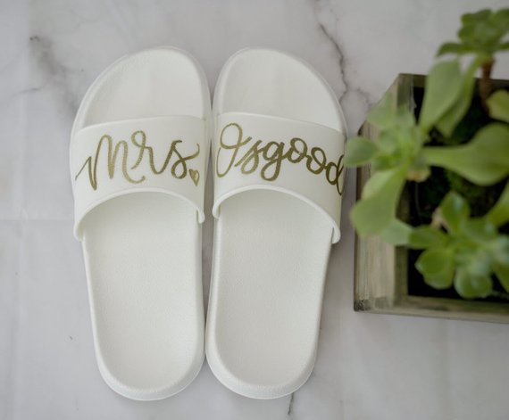 custom slides bride slides bachelorette slides hand wedding slides