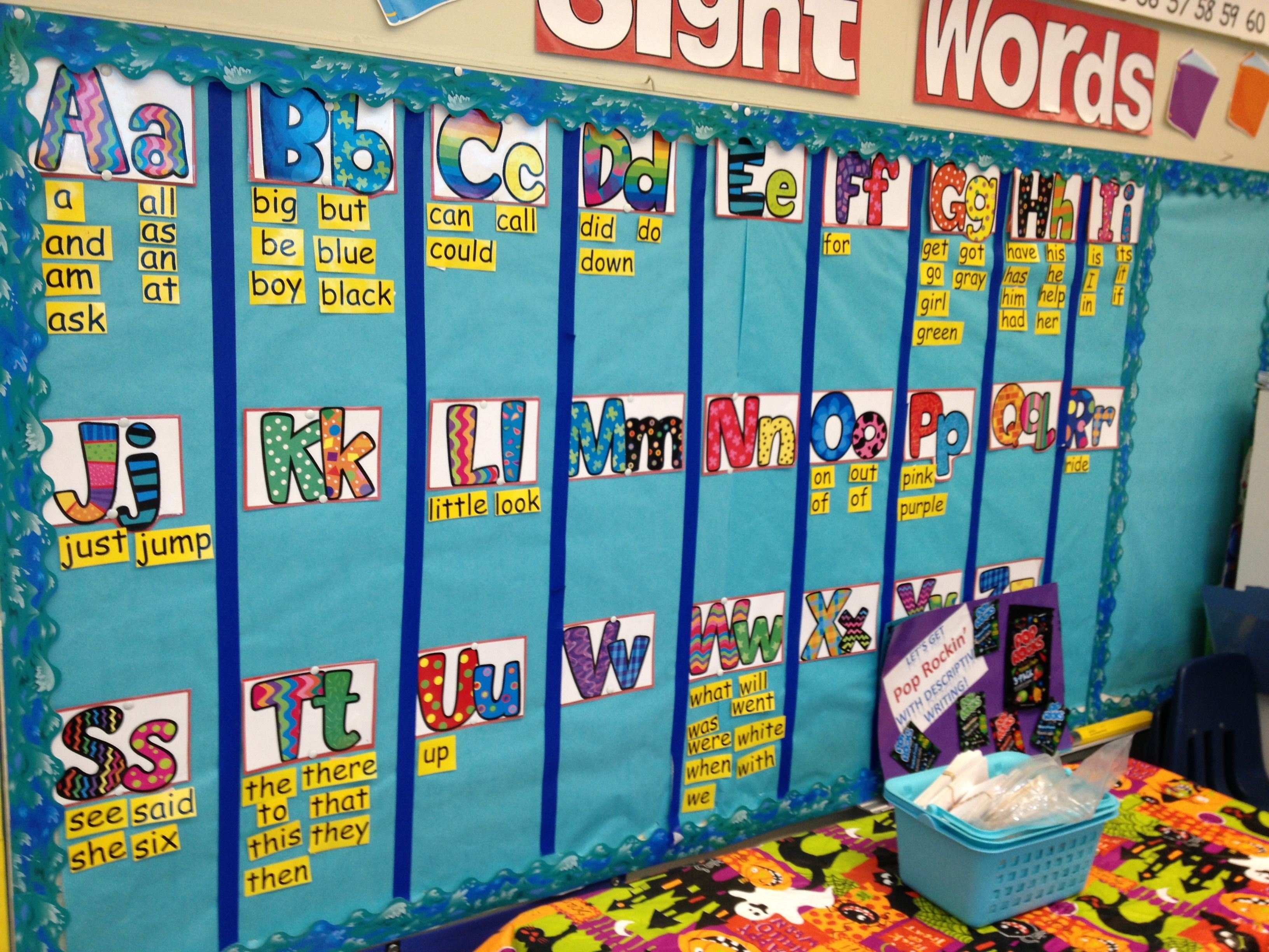 Sight Words Wall Ideas Kindergarten Sight Words Wall Ideas Kindergarten